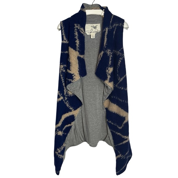 ANTHROPOLOGIE TABITHA Open Cardigan Vest - Picture 2 of 11